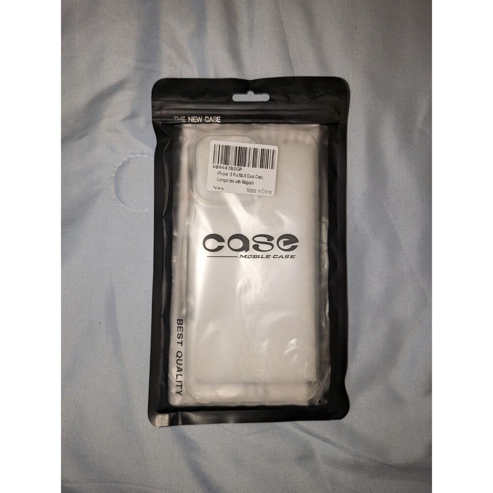 Clear iPhone 15 Pro Max Case